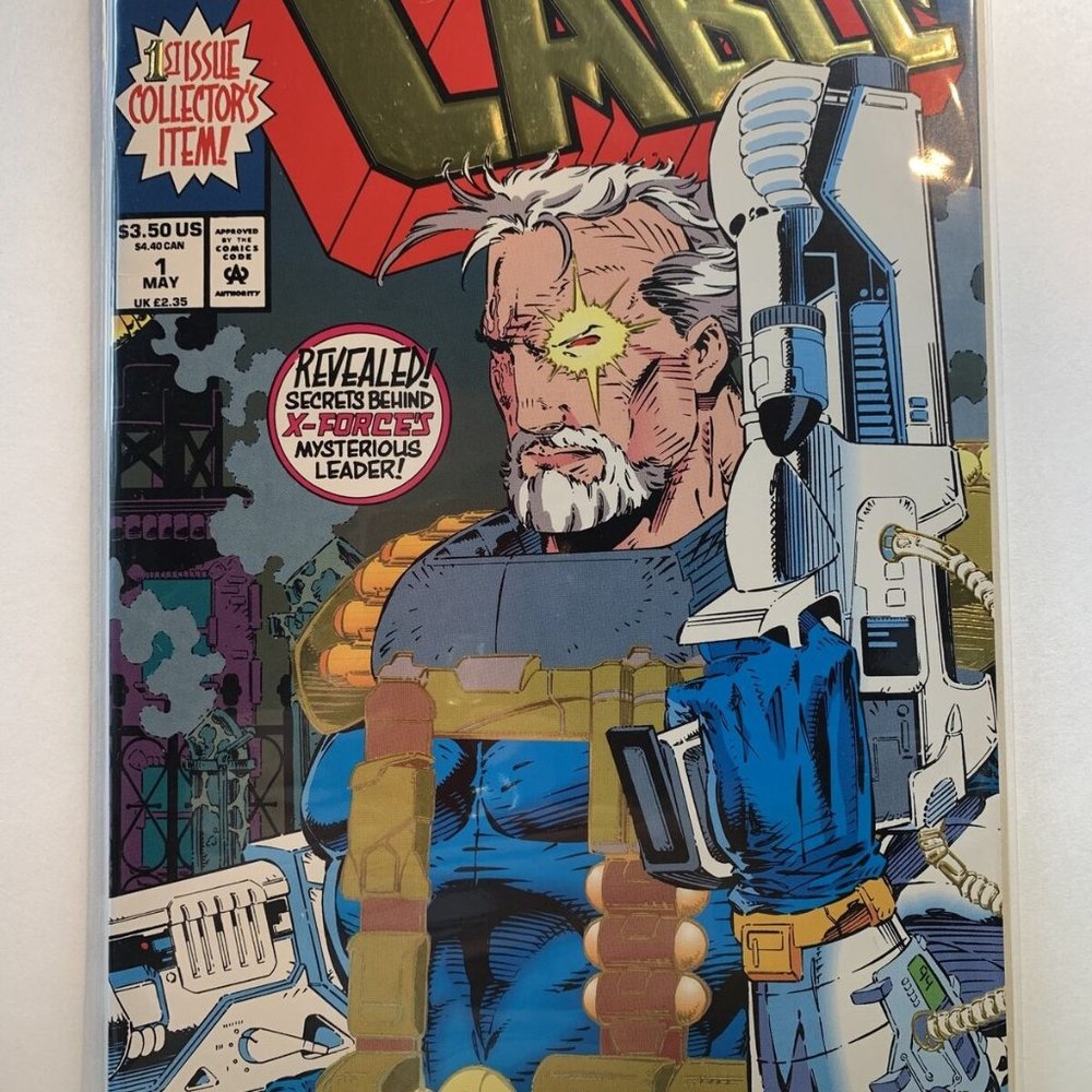 New Cable #1 Future Destiny GOLD Foil Marvel Comics 1993 Stan Lee 1st Issue NOS